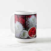 Mums for Mom Mug コーヒーマグカップ (正面左)