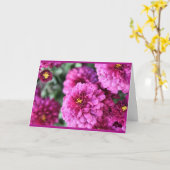 Mums Get Well Card カード (黄色い花)