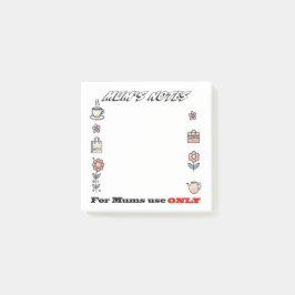 Mum's Notes - Post-it Noteデザイン ポストイット