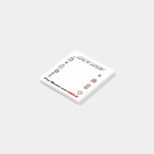 Mum's Notes - Post-it Noteデザイン ポストイット (アングル)