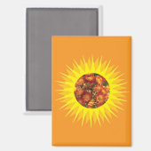 Mums_Sun_Clip Mask マグネット (正面/裏面)