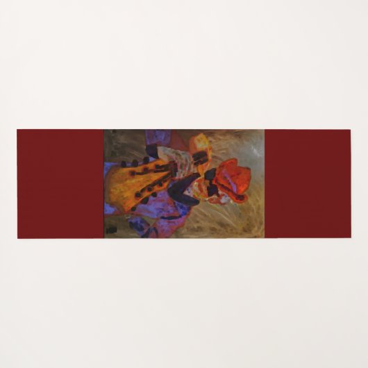 Mumzy on Tour ヨガマット (裏面(横))