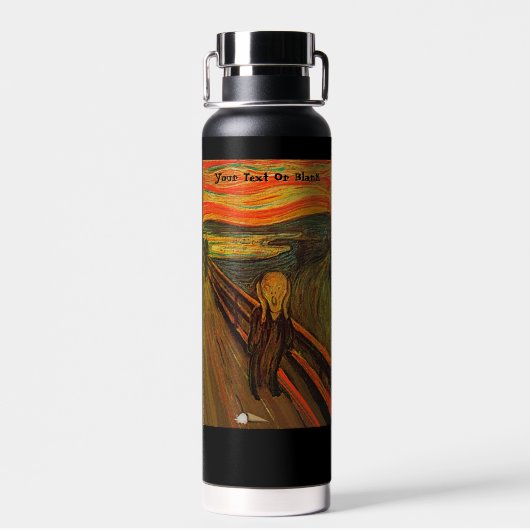 Munch - The Ice Scream ウォーターボトル (背面)