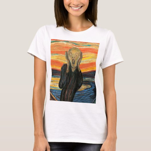 Munch, “ The Scream ” Tシャツ (正面)