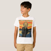 Munch, “ The Scream ” Tシャツ (正面フル)