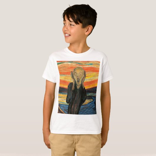Munch, “ The Scream ” Tシャツ (正面フル)