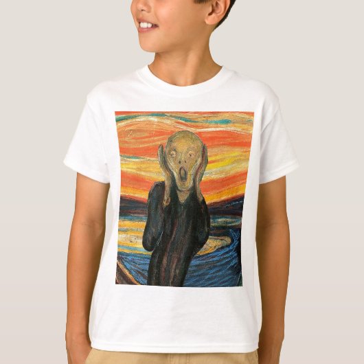 Munch, “ The Scream ” Tシャツ (正面)