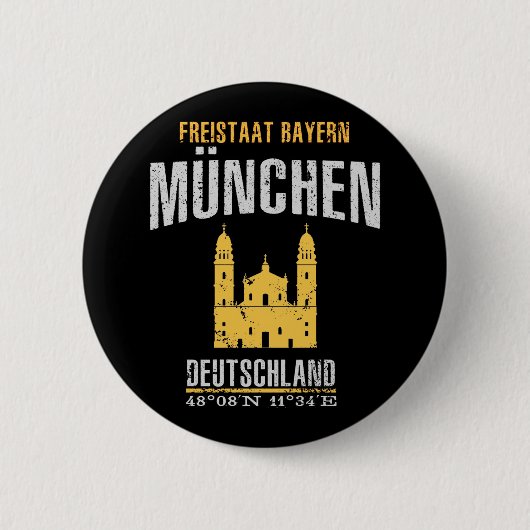 München 缶バッジ (正面)
