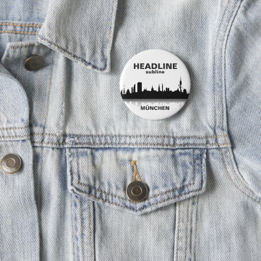 München Button / Anstecker / Pin 缶バッジ (インサイチュ)