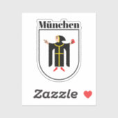 München Coat of Arms シール (シート)