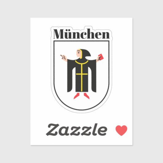 München Coat of Arms シール (シート)