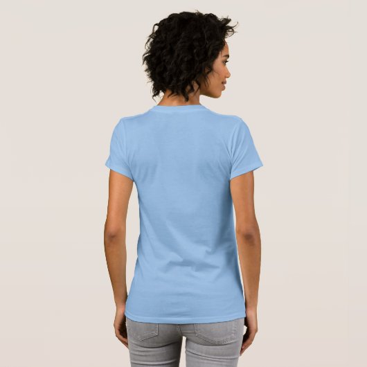 München Stadt Skyline - TShirt / Pullover Tシャツ (裏面フル)