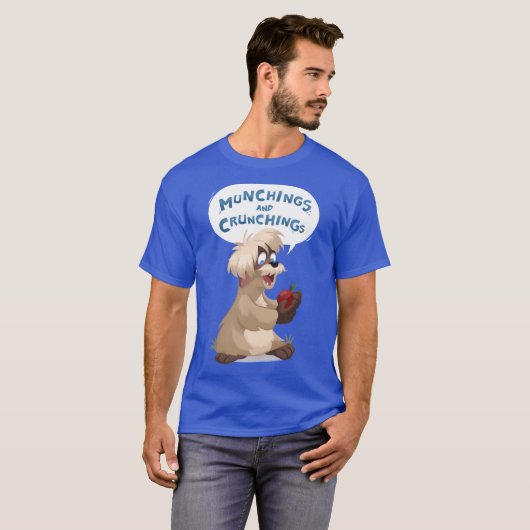 Munchings and Crunchings funny boy Tシャツ (正面フル)