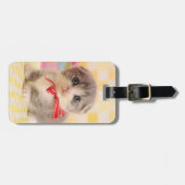 Munchkinの子ネコ ラゲッジタグ (正面横)