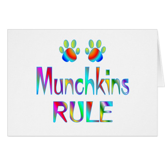 Munchkinsの規則 (正面横)