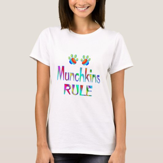 Munchkinsの規則 Tシャツ (正面)