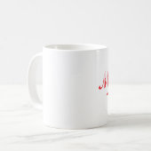 Muncieインディアナ都市クラシック コーヒーマグカップ (正面左)