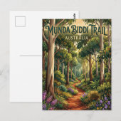 Munda Biddi Trail Australia ポストカード (正面/裏面)