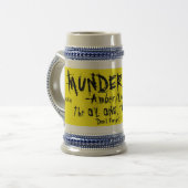 MUNDER THUG-Amber/Logger-1、2パンチ ビールジョッキ (正面左)