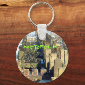 MundesleyビーチGroin, Norfolk, UKキーチェーン キーホルダー (正面)