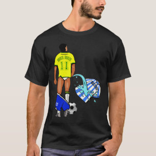 mundialブラジルアルゼンチンの対立clássico tシャツ