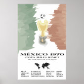 Mundial Mexico 70 ポスター (正面)