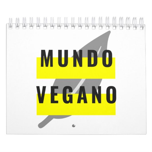 Mundo vegano | Vegan world カレンダー (カバー)
