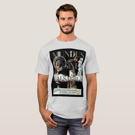 Mundus Sine Caesaribus Tシャツ (正面フル)