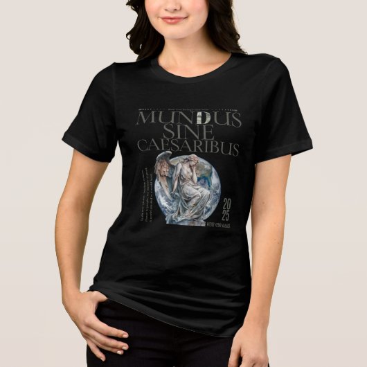 Mundus Sine Caesaribus Tシャツ | 最高の版 (正面)