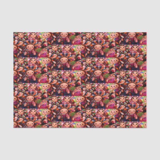 Muñecas Frida papel de seda 薄葉紙 (正面)
