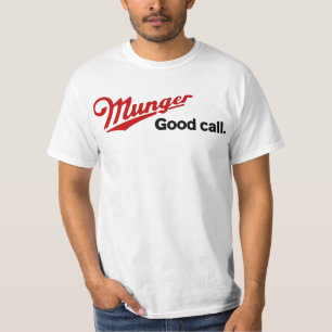 Mungerよい呼出し2007年のgif Tシャツ