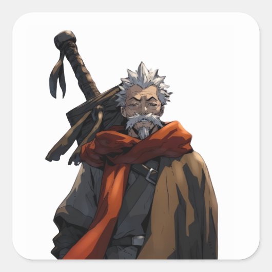 munhwa old men スクエアシール (正面)