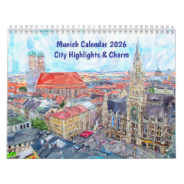 Munich Calendar 2026 – City Highlights & Charm カレンダー