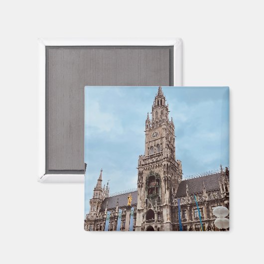 Munich, Germany Colorful Europe  マグネット (正面/裏面)