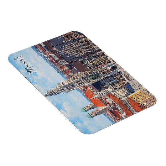 Munich Marienplatz Germany マグネット (右側)