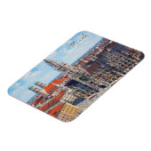 Munich Marienplatz Germany マグネット (左側)