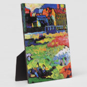 Munich-Schwabing with church St. Ursula フォトプラーク (側面)