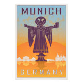 Munich vintage poster フォトプリント            (正面)