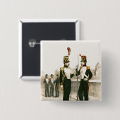 Municipaleのパリの監視 缶バッジ (正面&裏面)