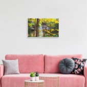 Munising滝イン秋、Munising、ミシガン キャンバスプリント (インサイチュ (リビング))