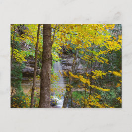 Munising滝イン秋、Munising、ミシガン ポストカード