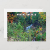 Munising Michiganはがき ポストカード (正面/裏面)