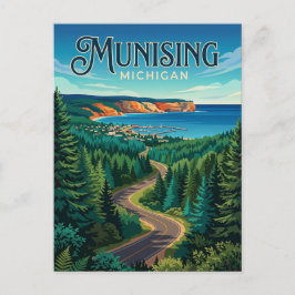Munising USA ポストカード