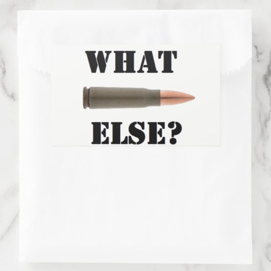 Munition 7.62x39 長方形シール (バッグ)