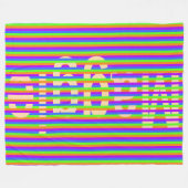 Munkerの目の錯覚毛布 フリースブランケット (正面(横))