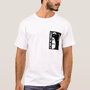 Munkeyはロゴに直面します Tシャツ