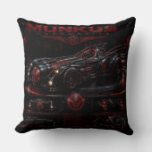 Munkus 自動車クッション / ディーゼルパンク / ヒーロー クッション (正面)