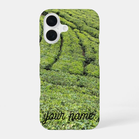 Munnarの茶園 Apple Iphone 16ケース (裏面)