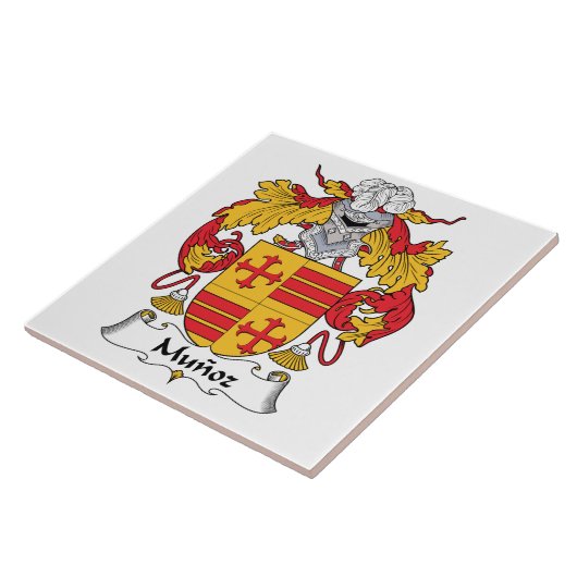 Munozの家紋 タイル (側面)