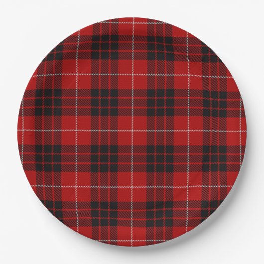 Munro Tartan ペーパープレート (正面)
